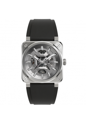 Bell & Ross BR-03 Skeleton Grey Steel 41 mm BR03A-GR-SKST/SRB